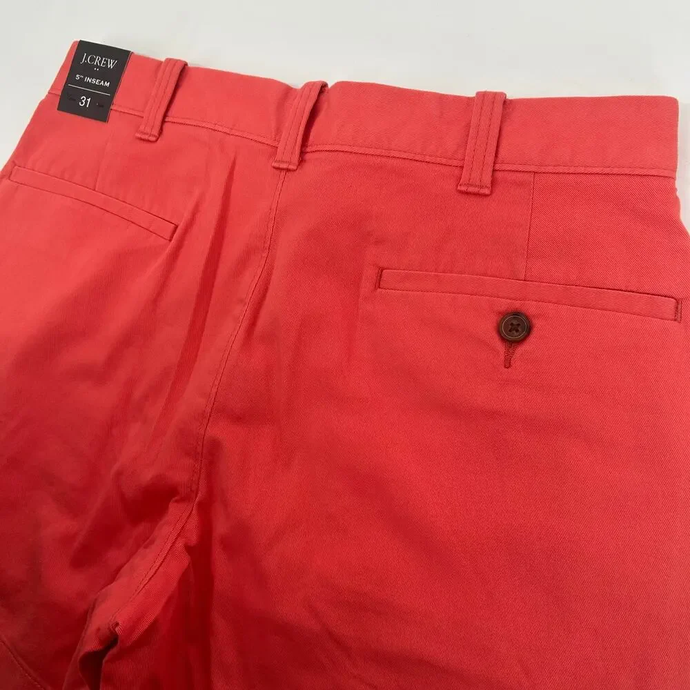 NWT Men's Bright Corral/Salmon J. Crew 5